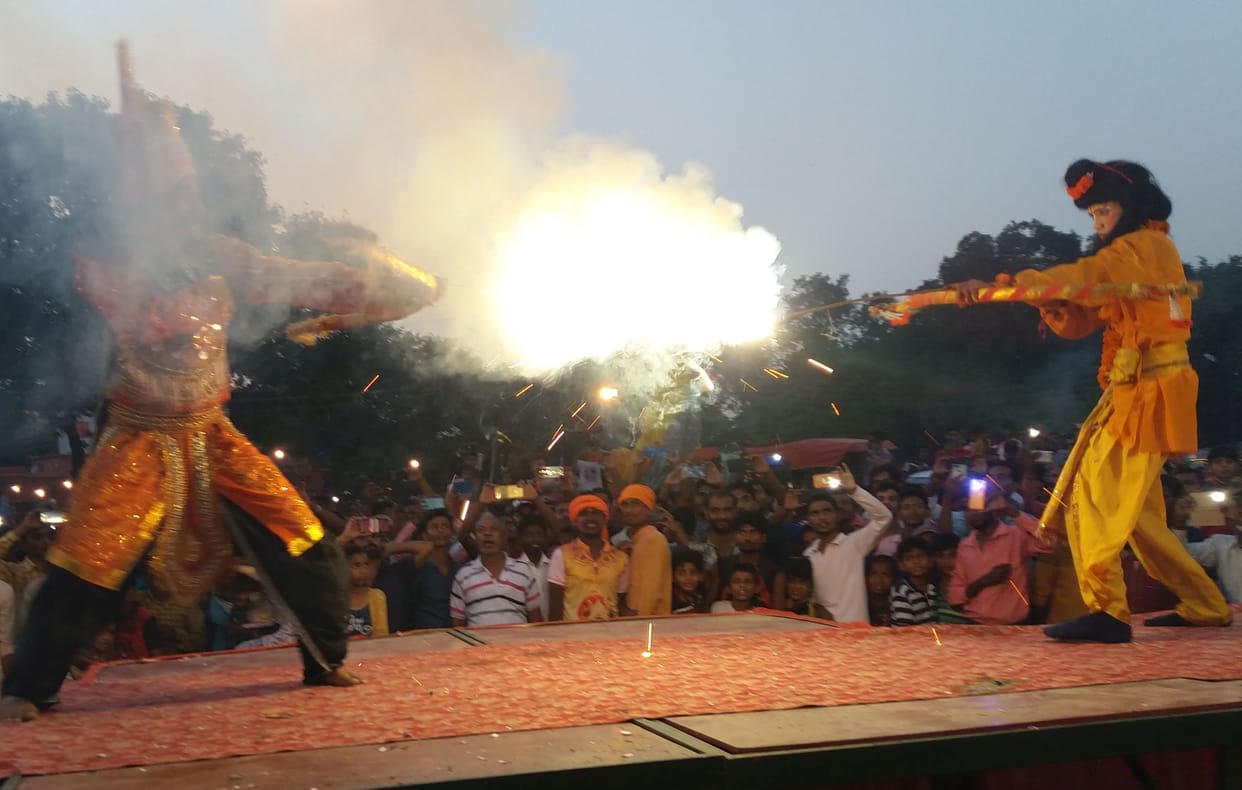 Ravan Dahan has given the message of victory of truth