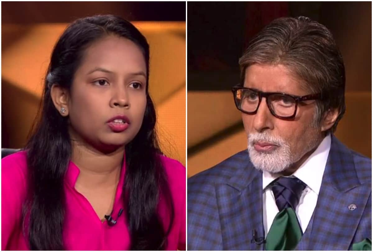 kbc 11 amitabhh bachchan show deepjyoti won 12.50 lakh