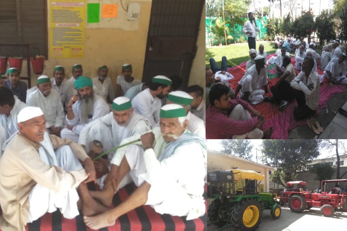 bharatiya kisan union Ruckus at the power house in Partapur Meerut
