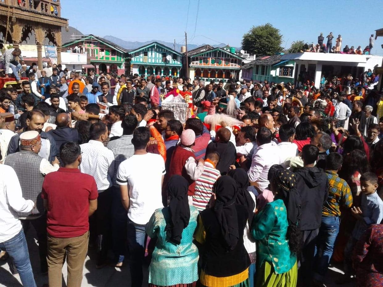 Dev darshan on the occasion of Dussehra is full of faith