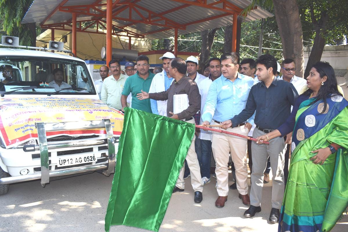DM flags animal vaccination vehicles