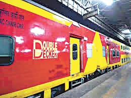 double decker train