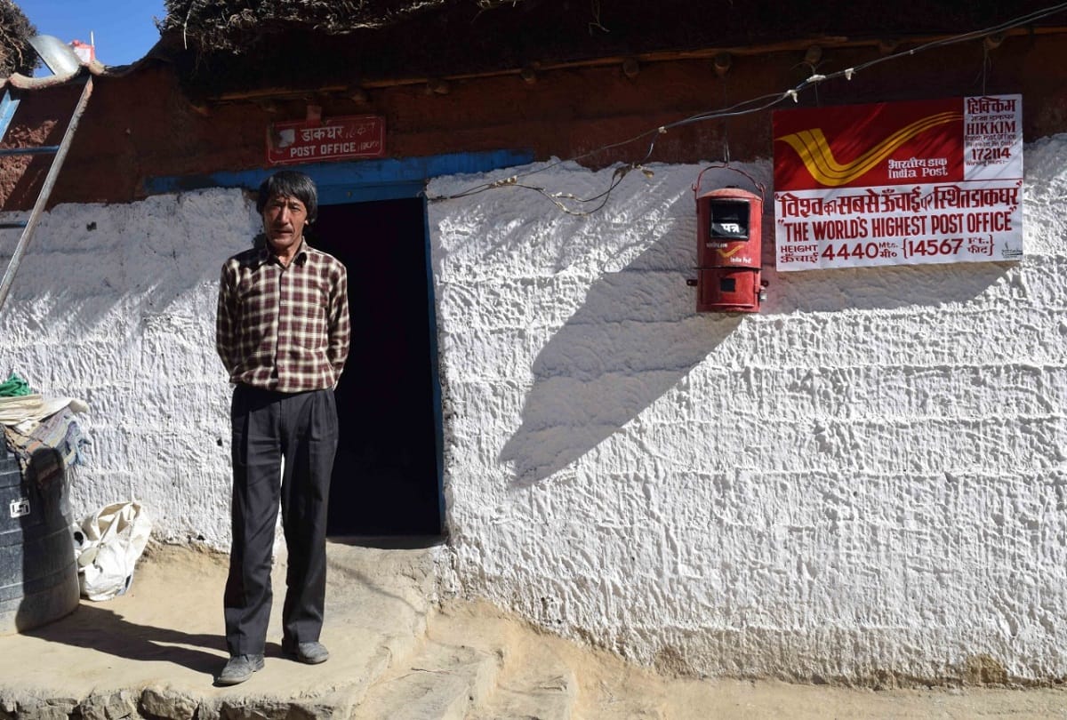 World highest post office Hikkism, you can also send a letter from here