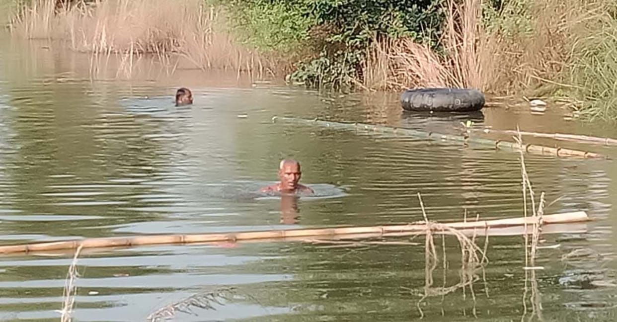 Youth drowned in pond during idol immersion, death