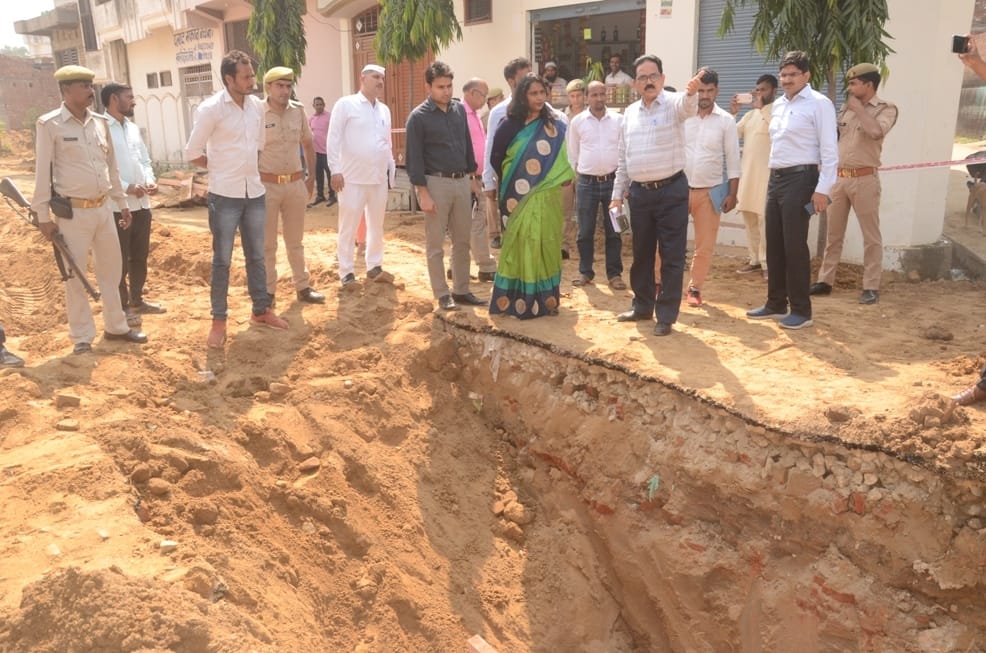 DM inspected Company Bagh and Gandhi Park