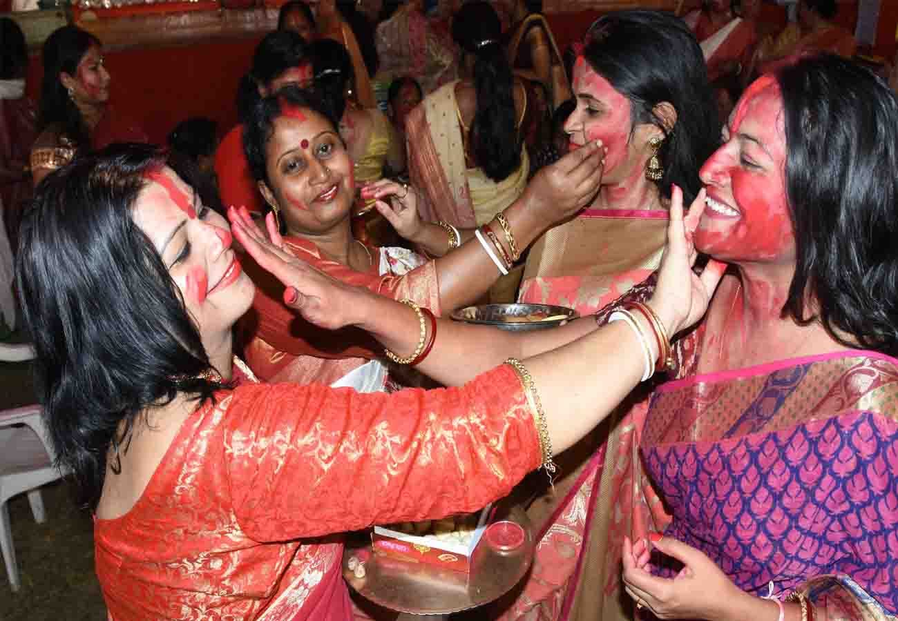 Durga Idol Immersion in kanpur uttar pradesh