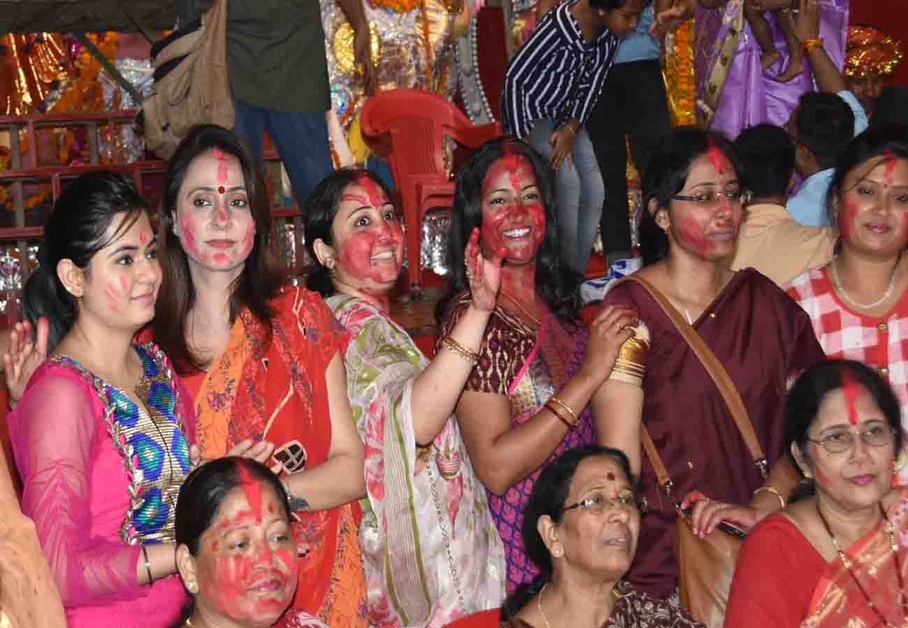 Durga Idol Immersion in kanpur uttar pradesh