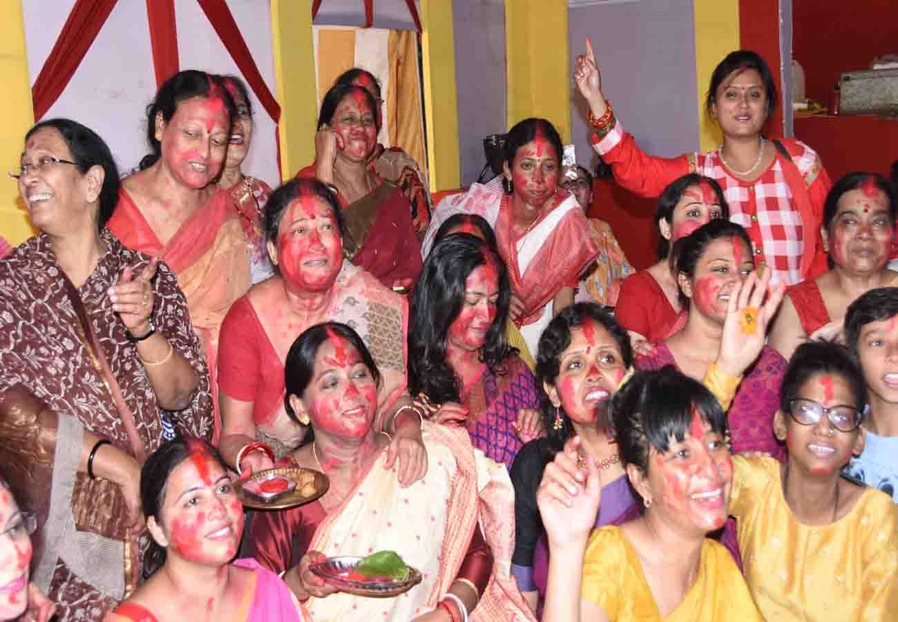Durga Idol Immersion in kanpur uttar pradesh