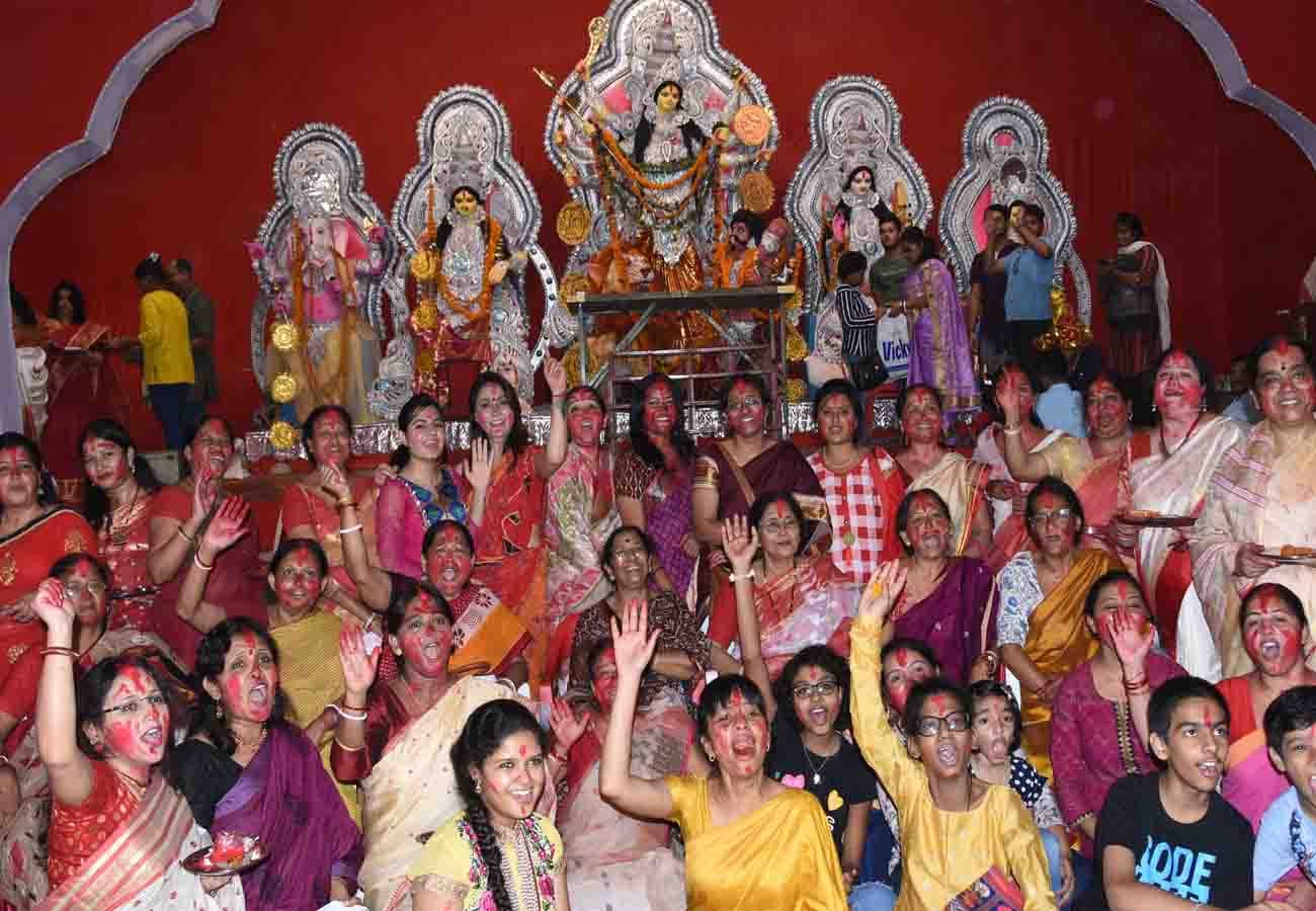 Durga Idol Immersion in kanpur uttar pradesh