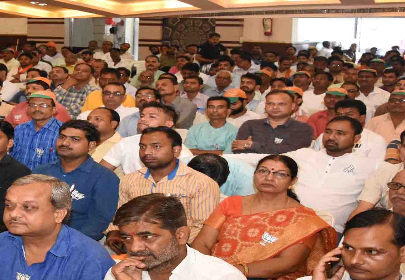 Responsibility to winning booth on top BJP leaders in by election