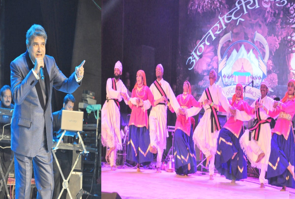 Suresh Wadkar performed to the international Dussehra festival, folk artists also joined