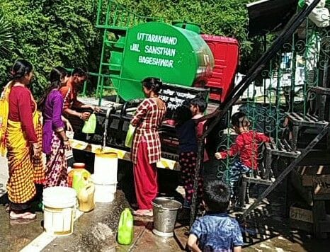 water crisis continues in bageshwar