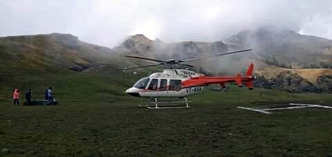 trainee officers health deteriorated in trekking