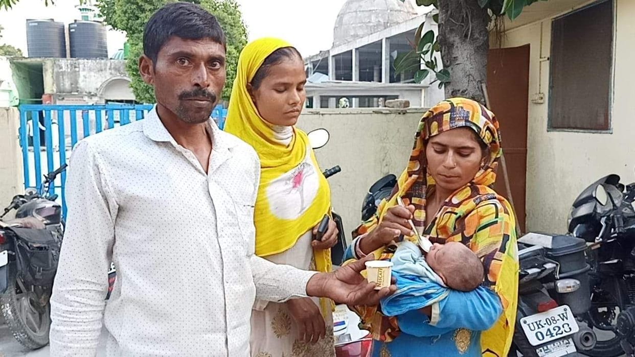 Mamta again embarrassed in Kaliyar, left the newborn