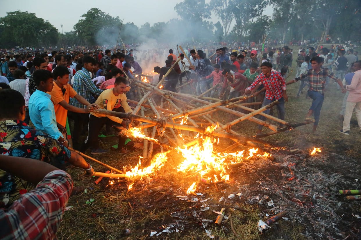 effigy of ravan