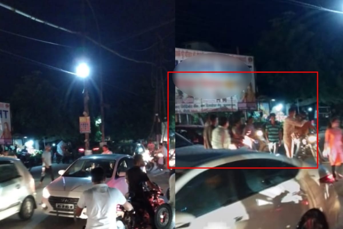 People fight with Police on a minor dispute in Meerut, inspector waved pistol