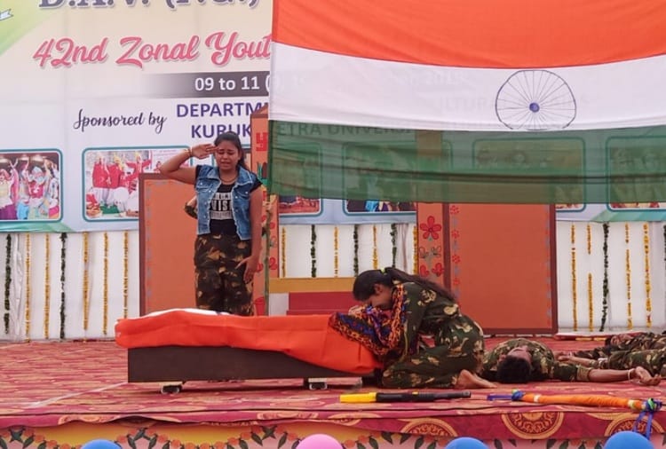 42th Zonal Youth Festival in DAV PG College Karnal, Haryana