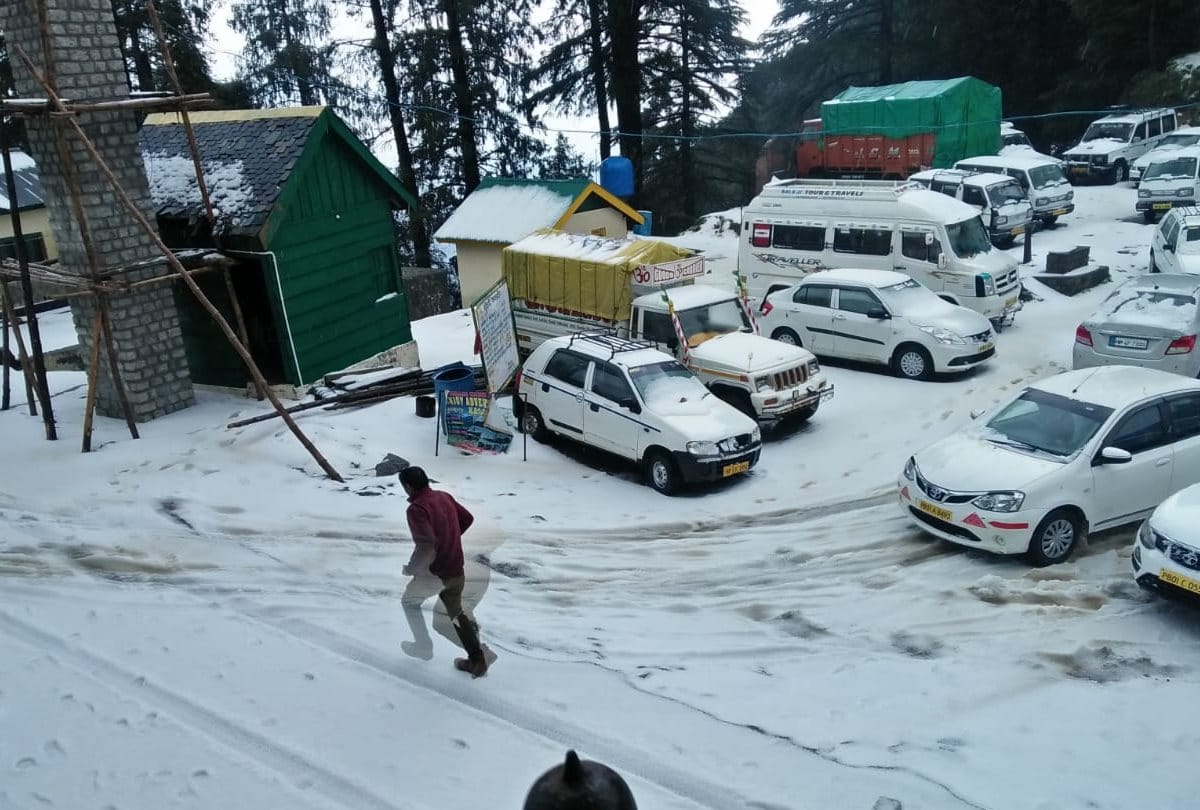 Himachal Pradesh Fresh Snowfall in Dalhousie and Koksar chamba lahaul spiti