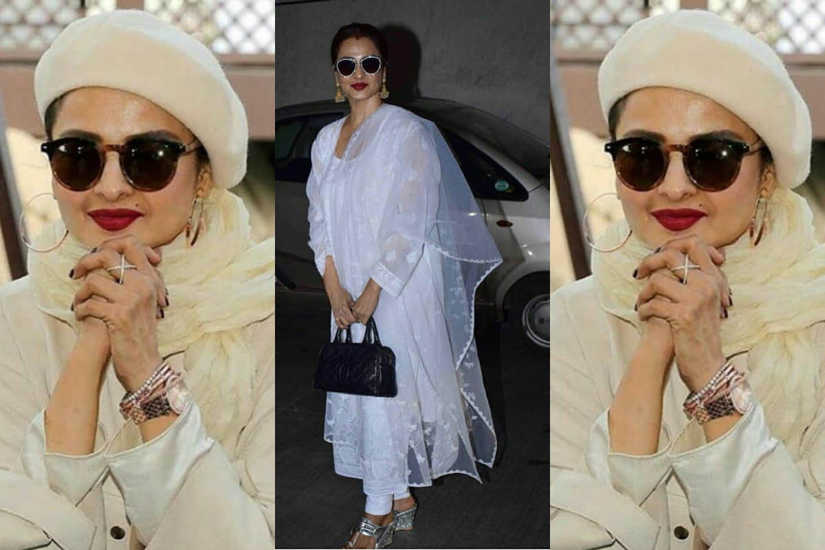 rekha birthday special unseen fashion pictures of evergreen rekha