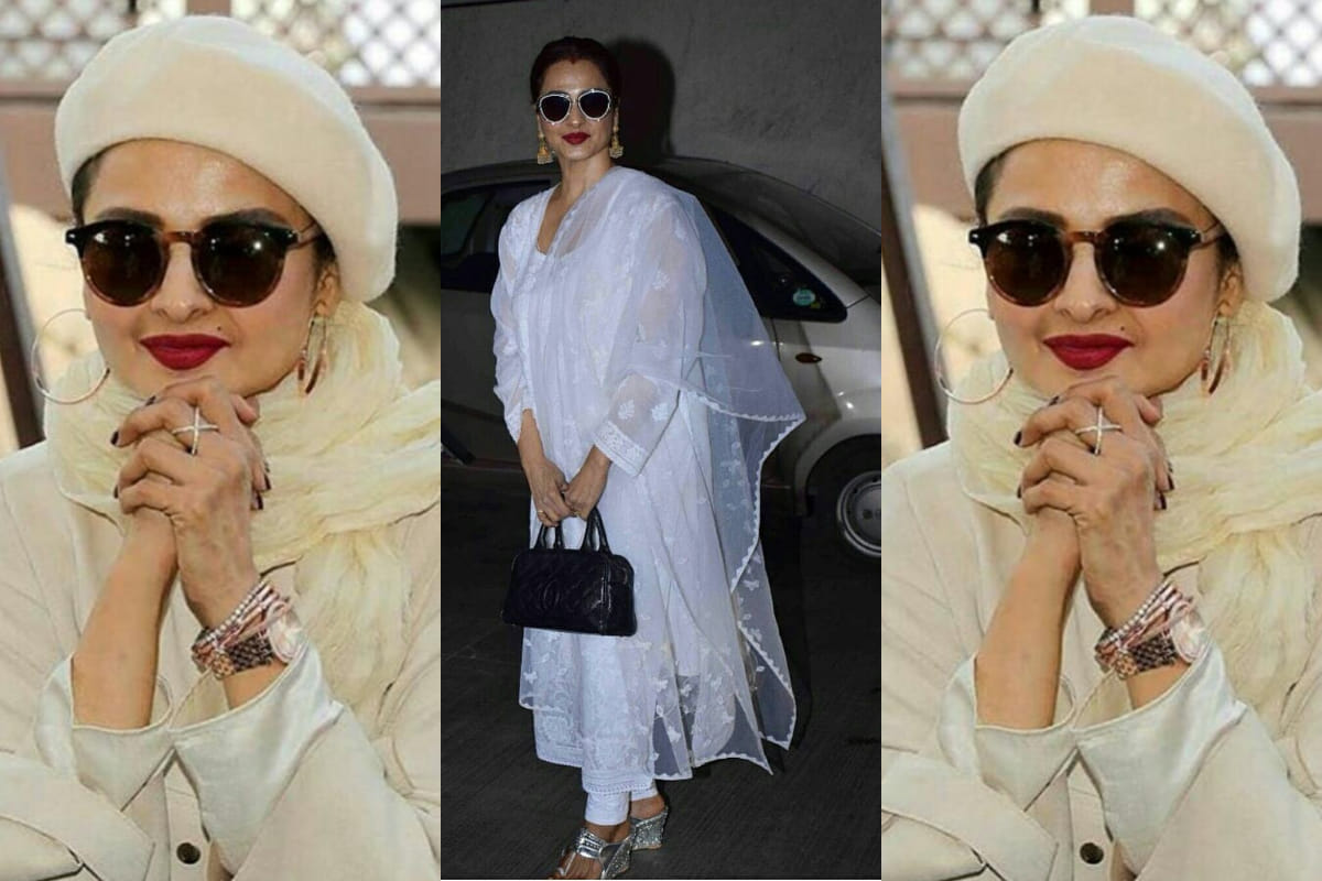 bollywood evergreen actress Rekha's beauty and fitness secrets