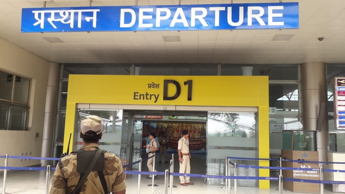 No boarding pass need only Finger and face scan to enter Lal Bahadur Shastri International Airport Varanasi