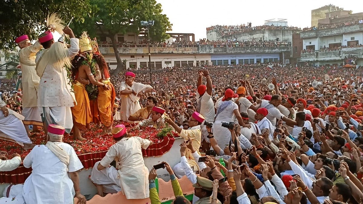 Many banaras traditions are being broken in Corona era permission for Ravana combustion is allowed but fair will not be held