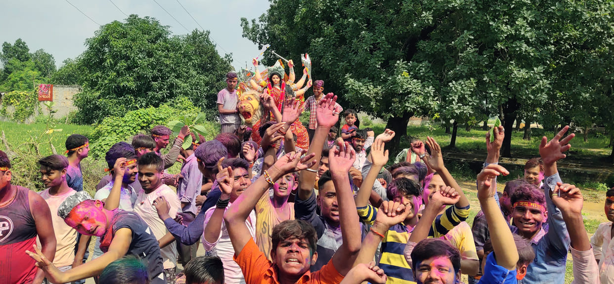 Jai Ambe Jai Jagdambay continues to resonate with Abir Gulal