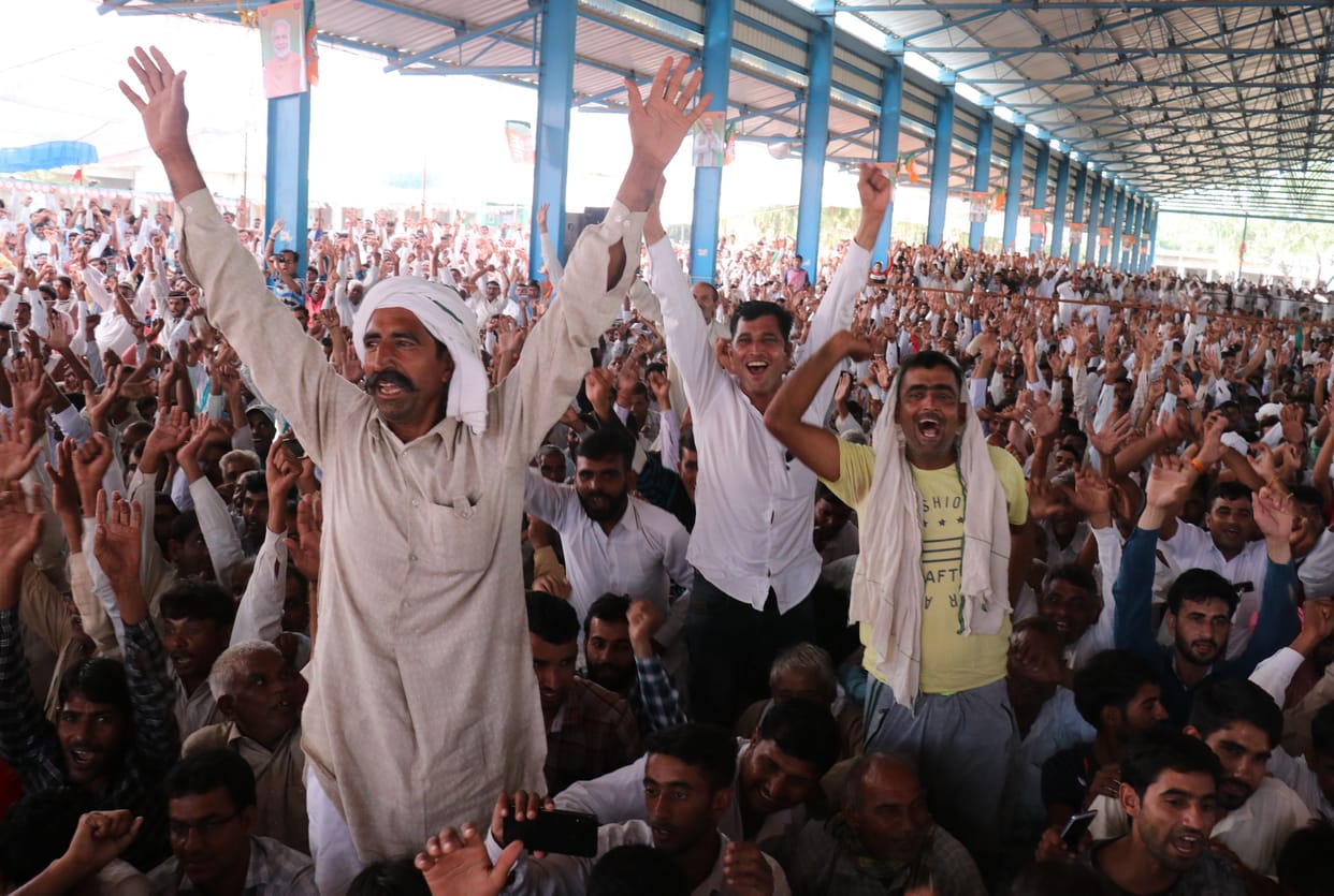 bjp aashirwad raily, amit shah