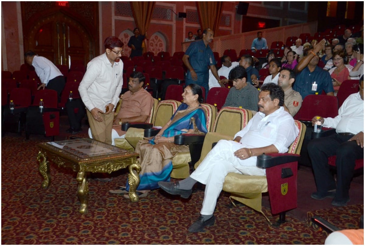 governor anandi ben patel reached agra on three day visit