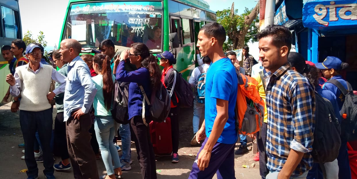 Buses in election duty, passenger upset