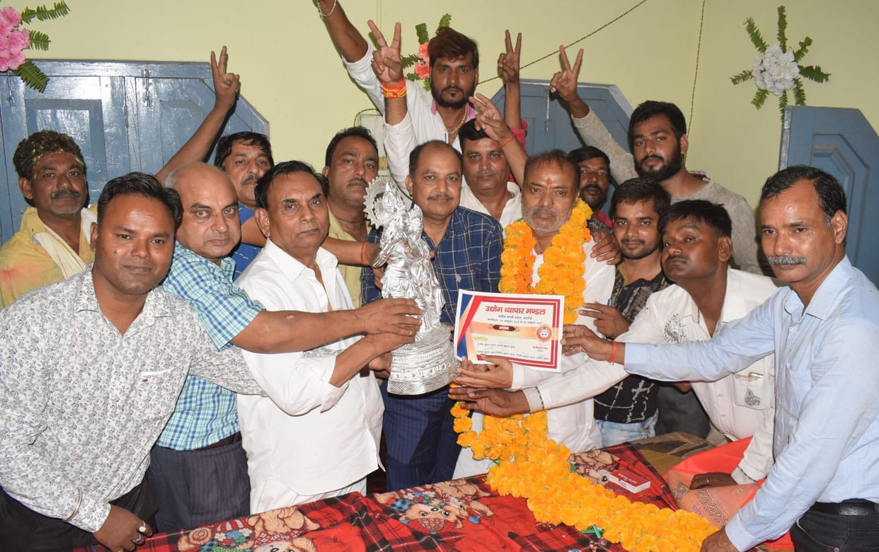 ved again became president of mandi elections