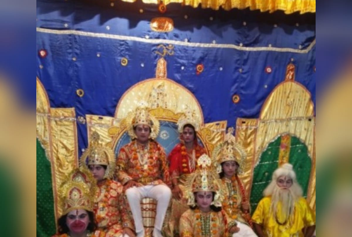 prabhu sri ram ka raaj tilak in sadar bazar jhansi