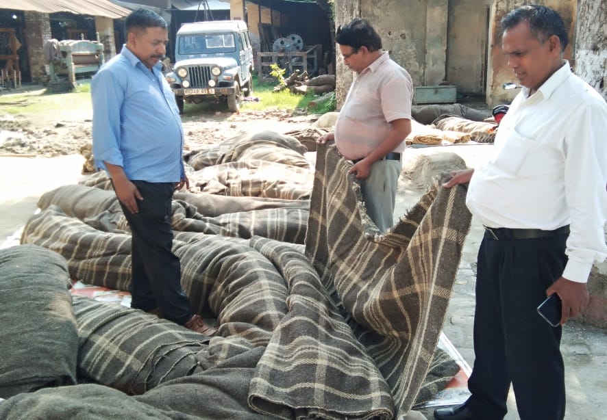 Blankets started being made again in Najibabad factory