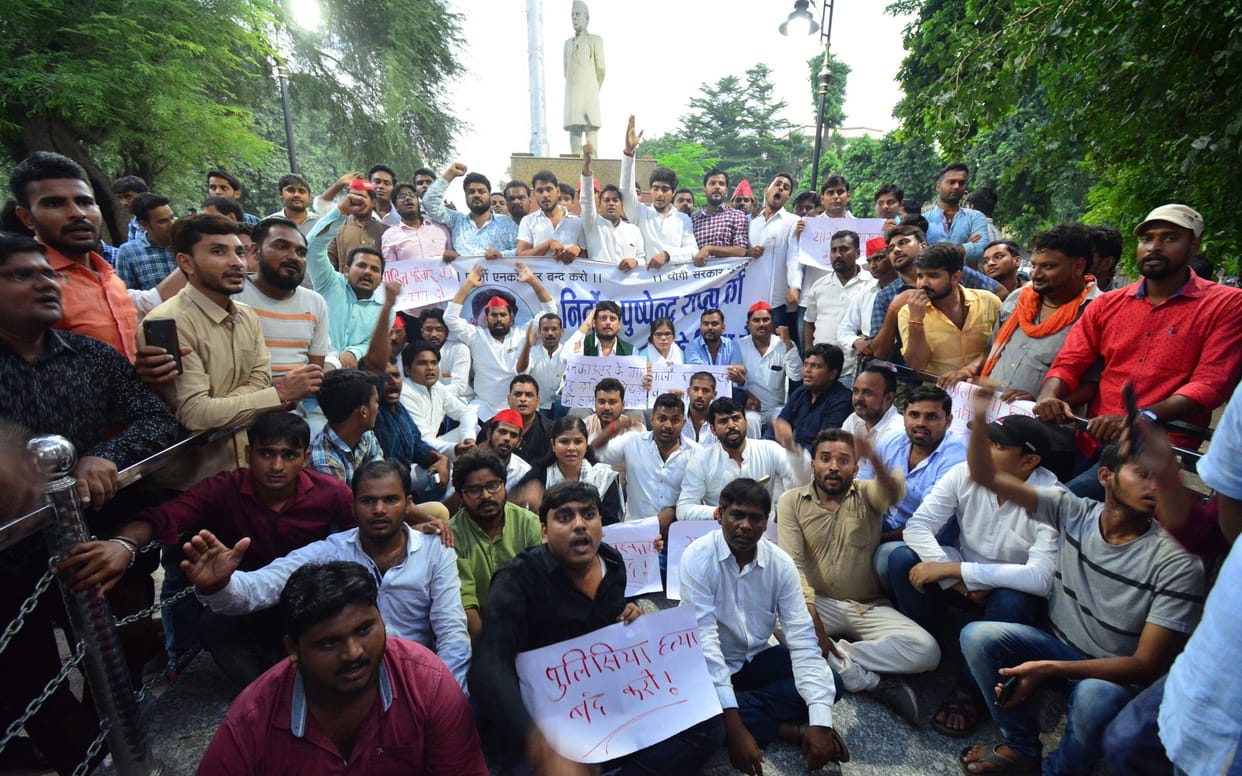 Candle march against ANPG ex president's murder case