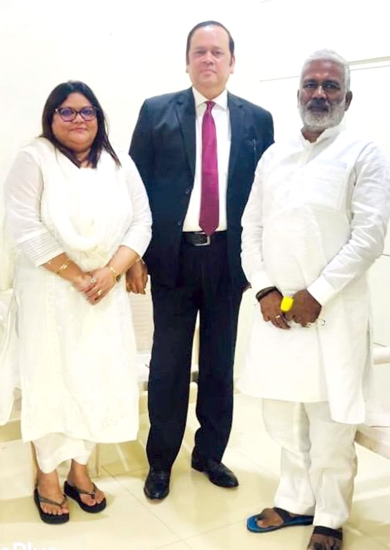 David luke got bjp membership in the presence of Swatantradev Singh