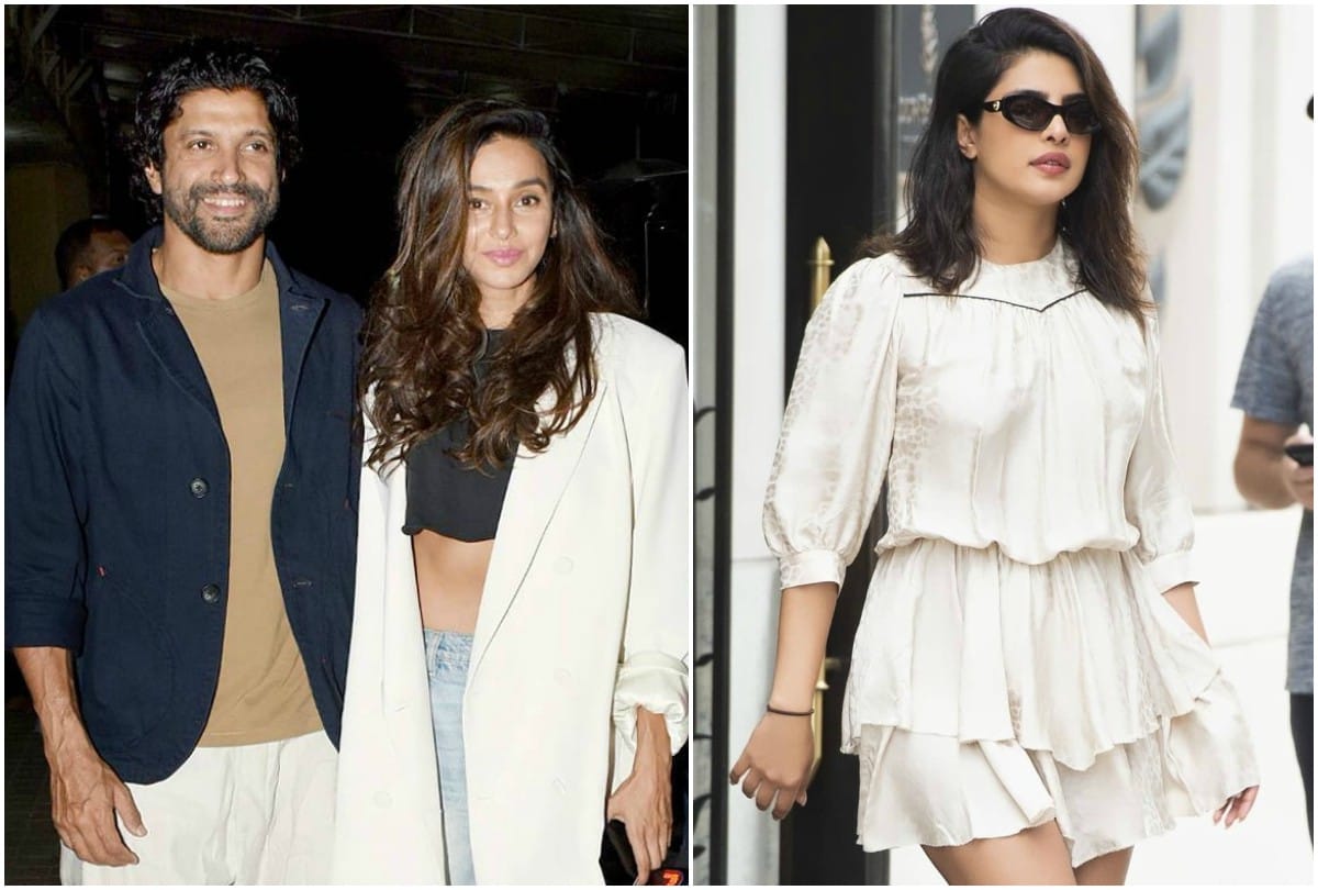 The Sky is Pink screening Priyanka Chopra missing Farhan Akhtar spotted with girlfriend Shibani