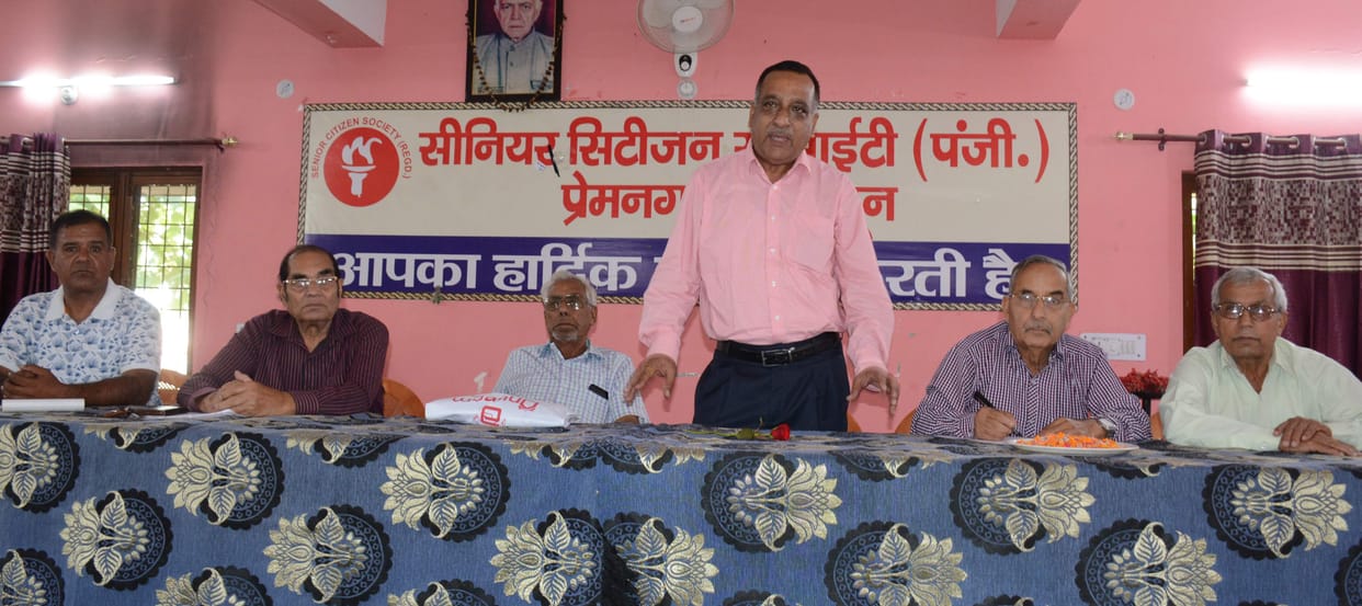 Senior citizens were honored on senior citizens