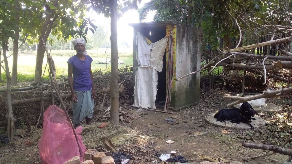 ODF becomes district in paper, people going open defecation