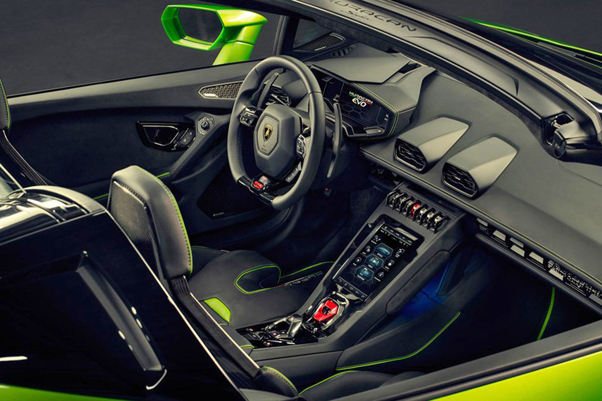 Lamborghini Huracan Evo Spyder launched in india price rupee 4.1 crore