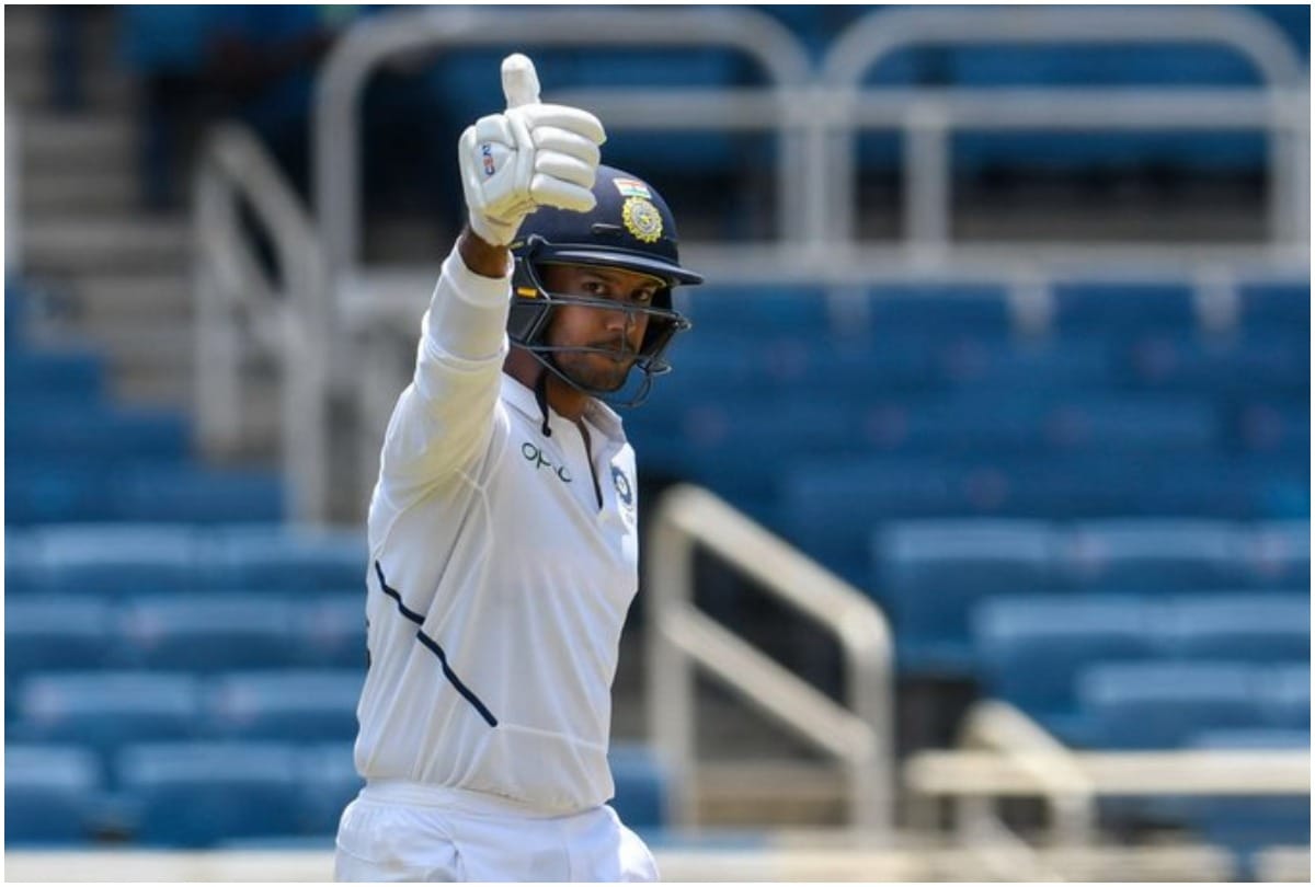 INDvSA Mayank Agarwal Smashes century in Pune Test and Breaks Many Records