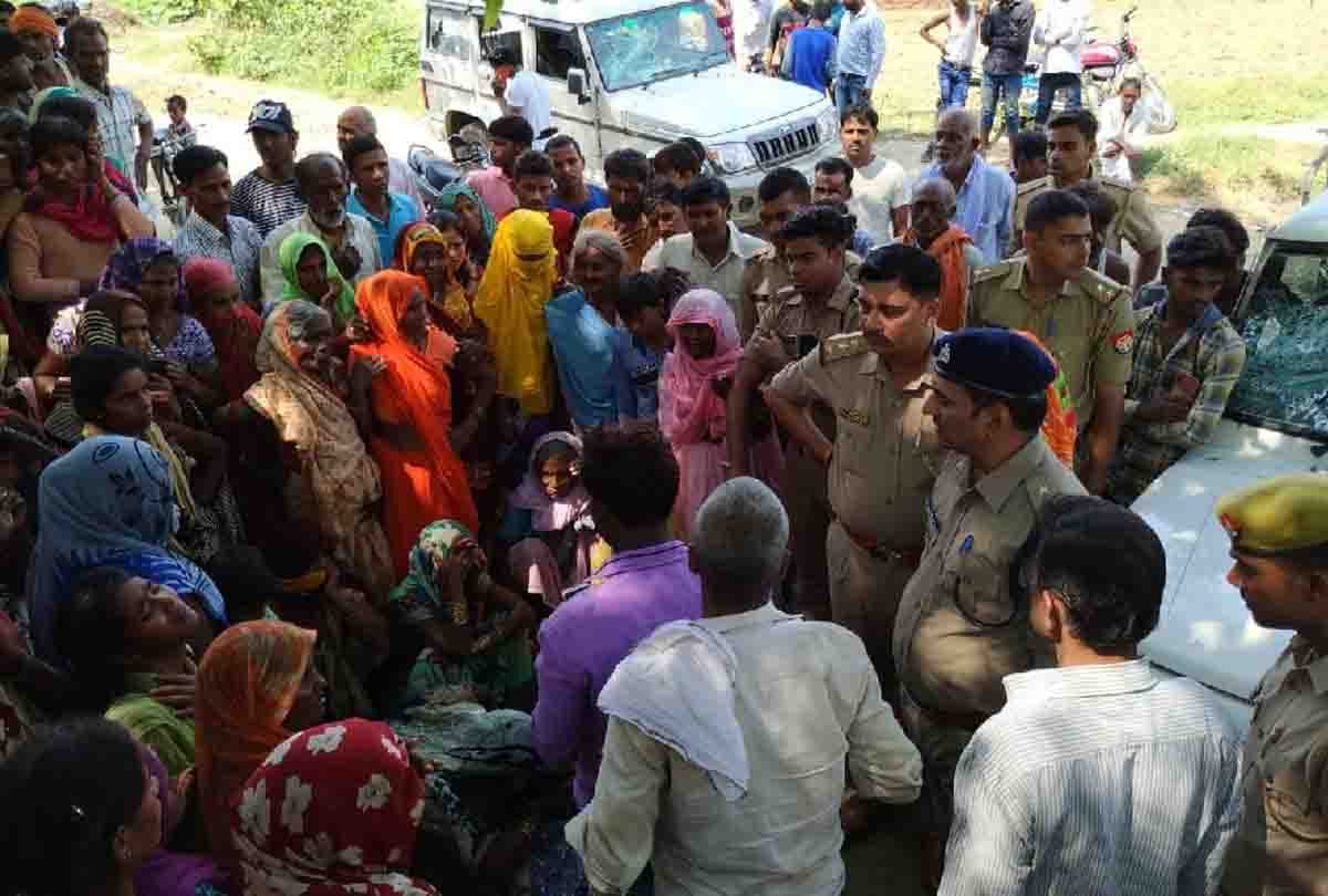one child died in accident at unnao