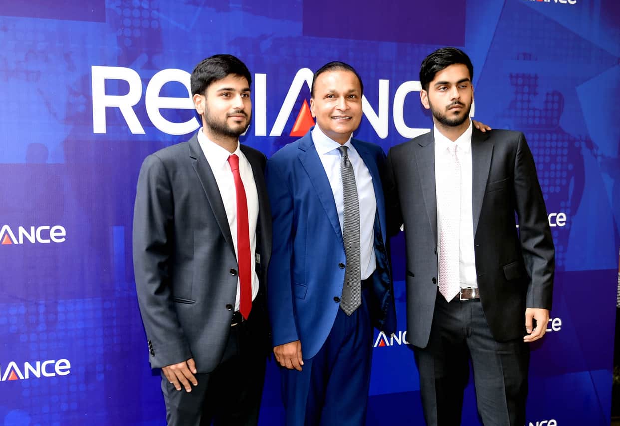 anil ambani inducts both sons anshul and anmol in reliance infra board