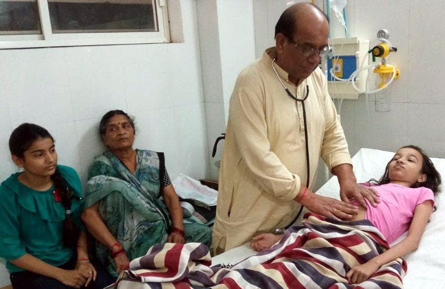 Two dengue patients admitted in hundred beds hospital