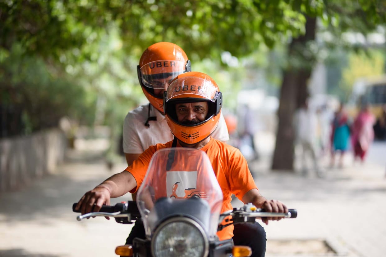 App based cab aggregator Uber offer to run delhi govt for 5,000 bike-taxis during odd even 2019