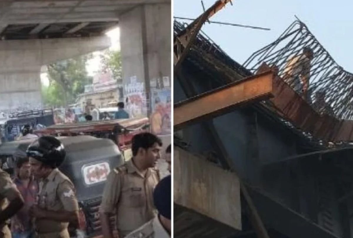 Railway bridge collapse in Varanasi, one injured, Police investigation underway