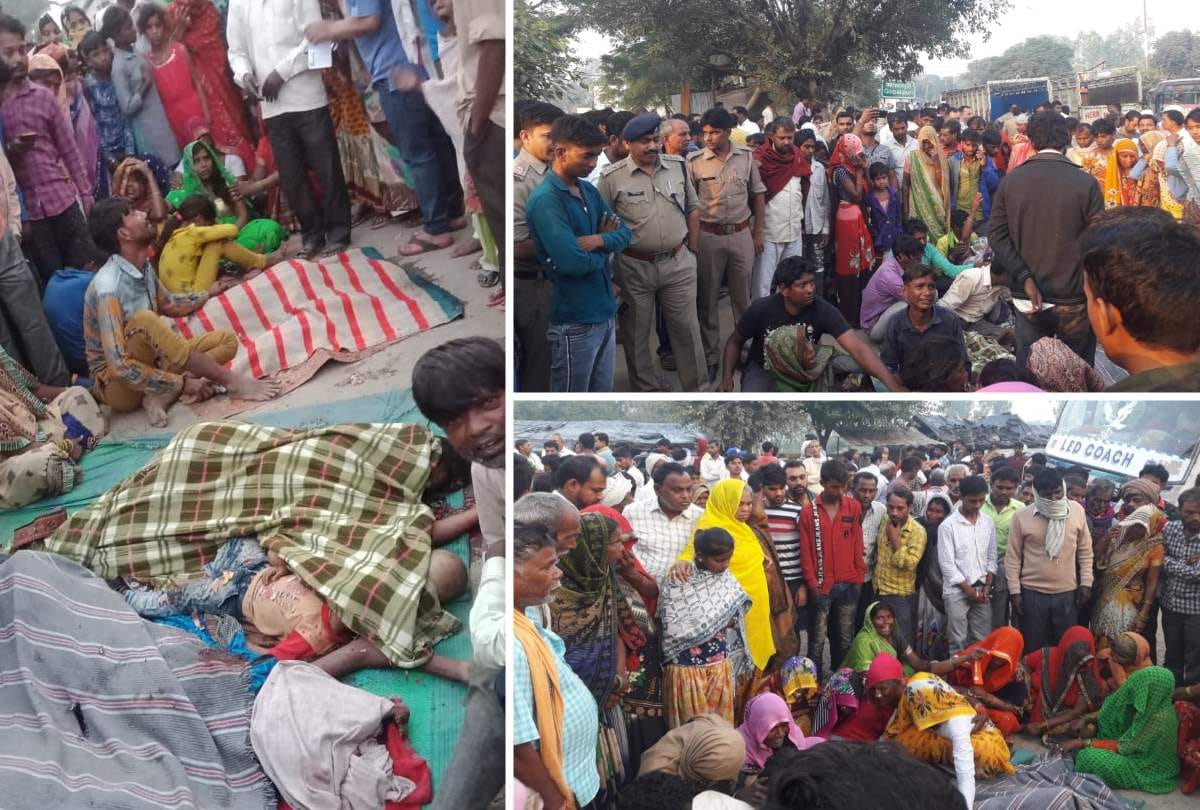 seven died in road accident in Bulandshahr