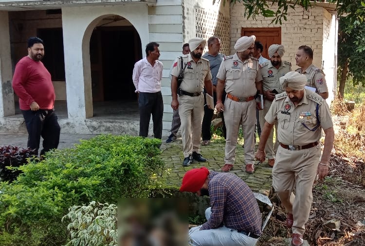 A Dead body found in former minister's farm house