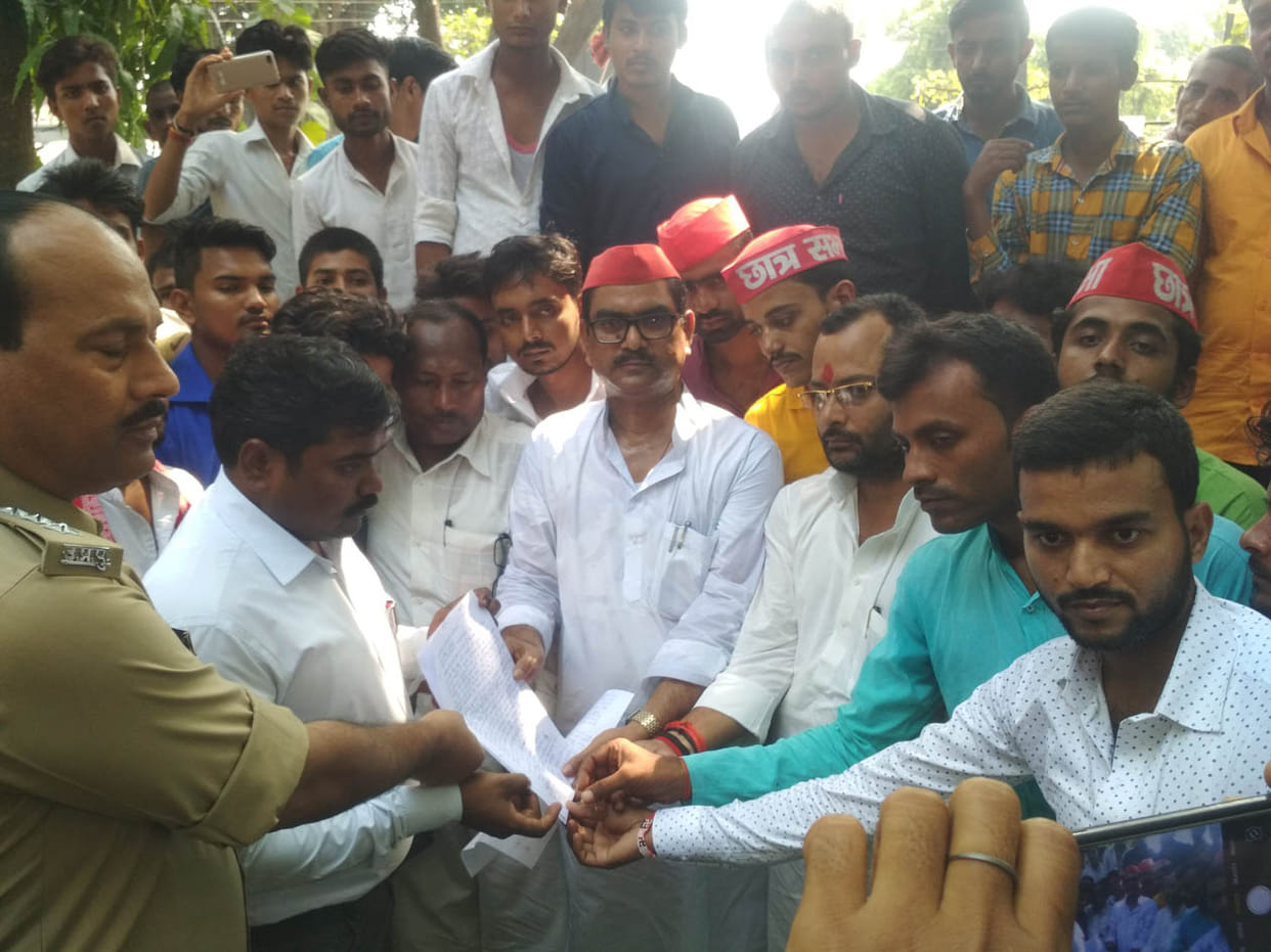 angered over pushpendra encounter