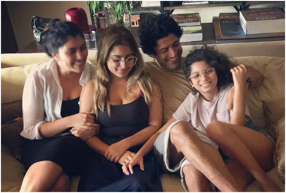 After 2 years of divorce with Adhuna Bhabani Farhan Akhtar break silence revealed children reaction