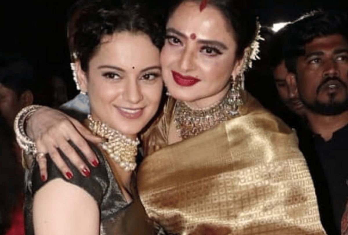 Bollywood Actress Kangana Ranaut exposes by sister Rangoli Chandel calls her wannabe Rekha